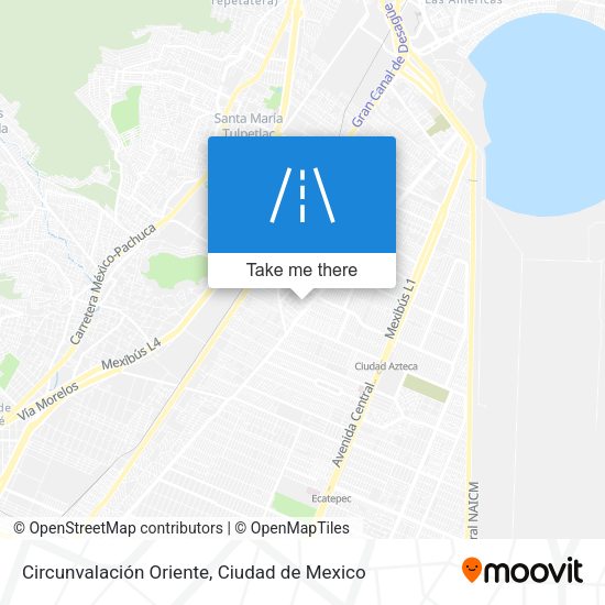 Circunvalación Oriente map