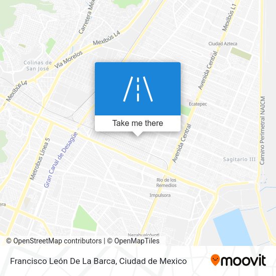 Mapa de Francisco León De La Barca