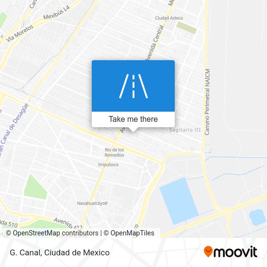 Mapa de G. Canal