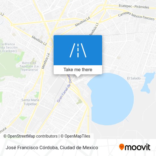 Mapa de José Francisco Córdoba