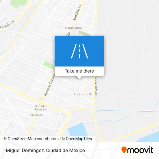 Miguel Domíngez map