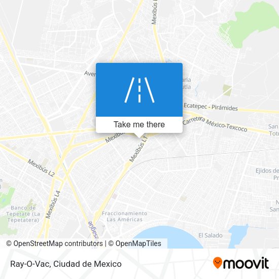 Mapa de Ray-O-Vac