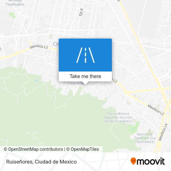 Mapa de Ruiseñores