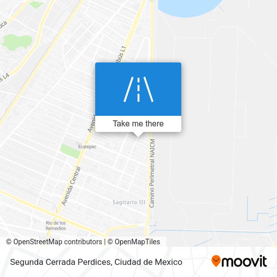 Mapa de Segunda Cerrada Perdices