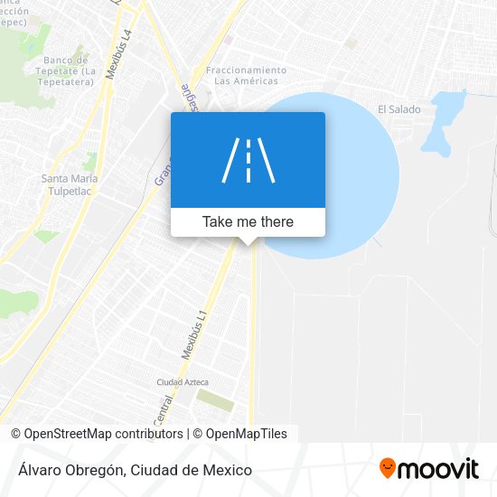 Álvaro Obregón map