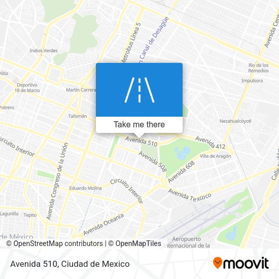 Mapa de Avenida 510
