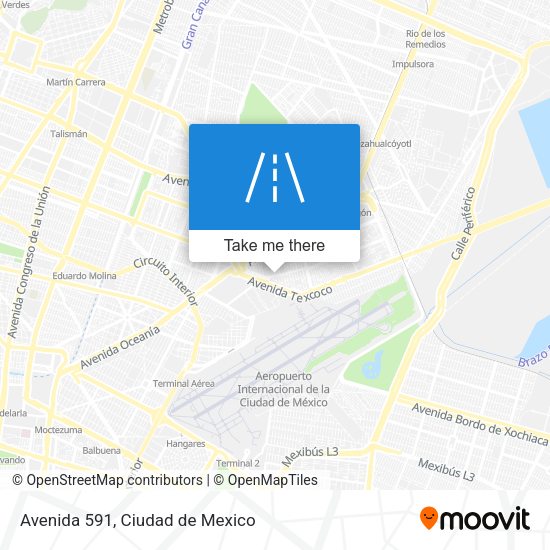 Mapa de Avenida 591