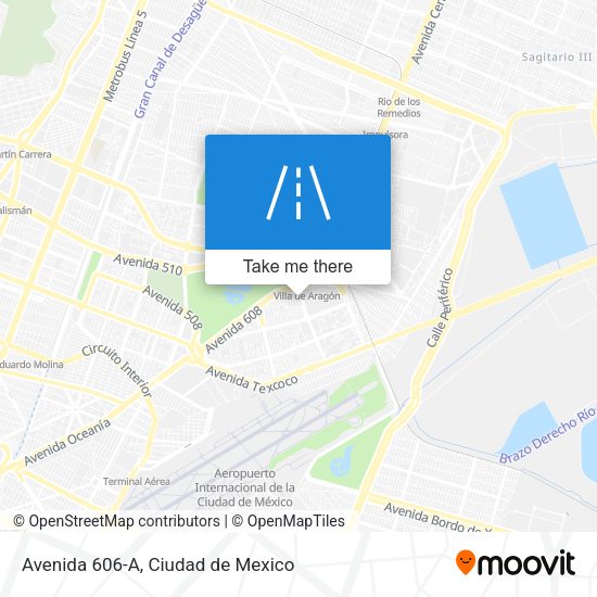 Avenida 606-A map