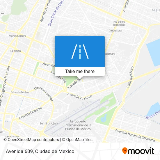 Avenida 609 map