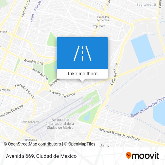 Mapa de Avenida 669