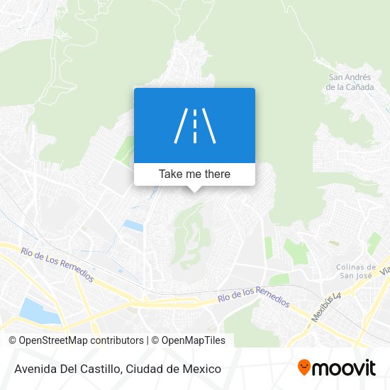 Avenida Del Castillo map