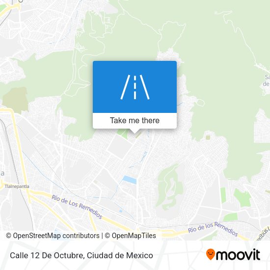 Calle 12 De Octubre map
