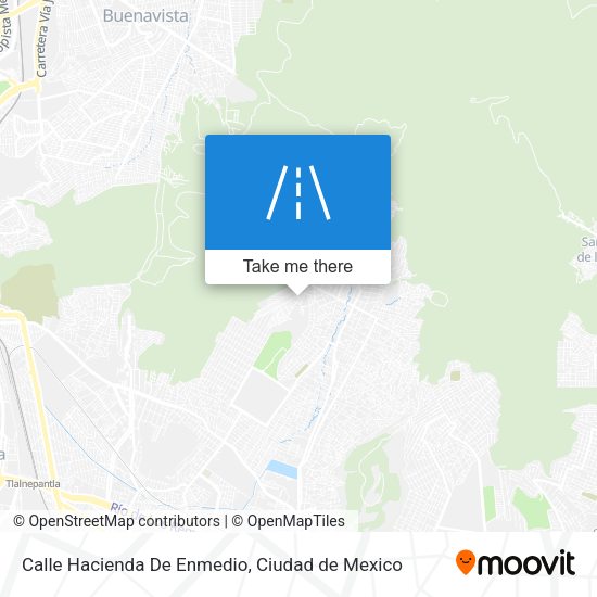 Calle Hacienda De Enmedio map