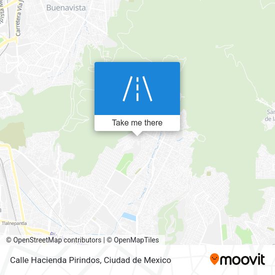 Calle Hacienda Pirindos map