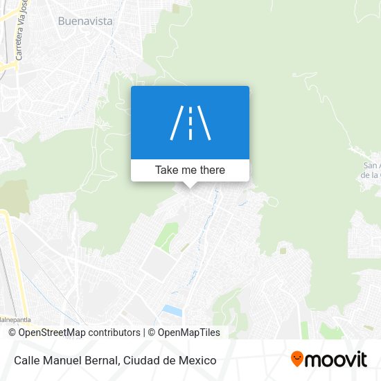Calle Manuel Bernal map