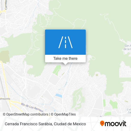 Cerrada Francisco Sarábia map