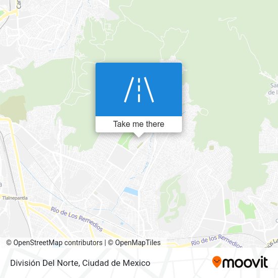 Mapa de División Del Norte