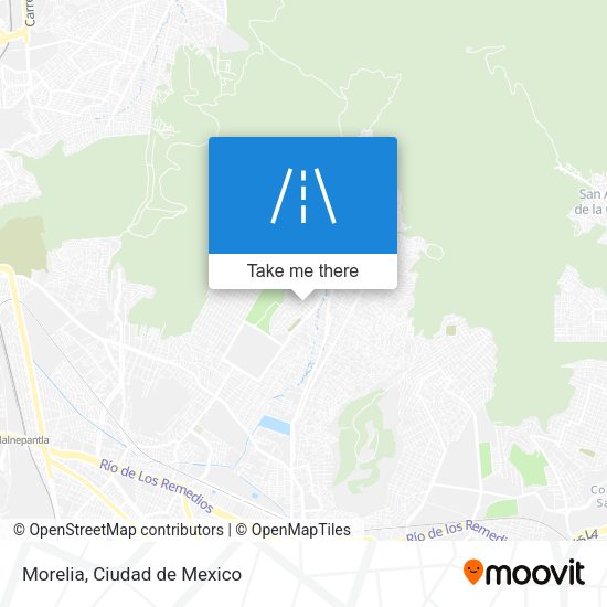 Mapa de Morelia