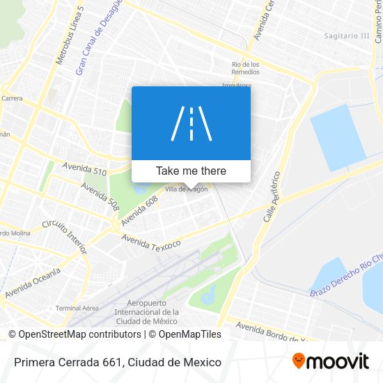 Mapa de Primera Cerrada 661