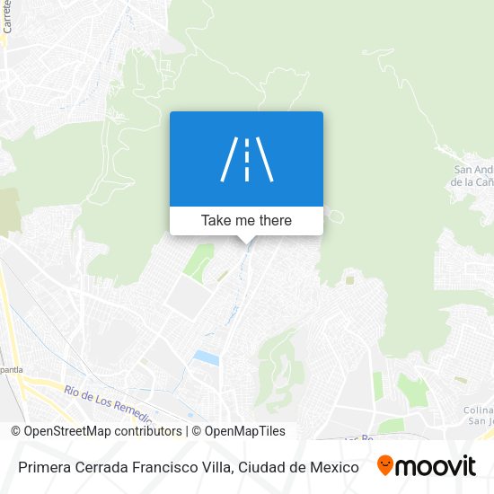 Primera Cerrada Francisco Villa map