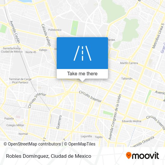 Robles Domínguez map