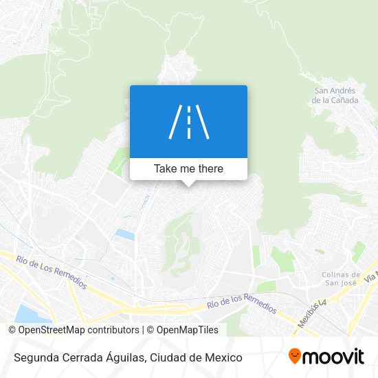 Mapa de Segunda Cerrada Águilas