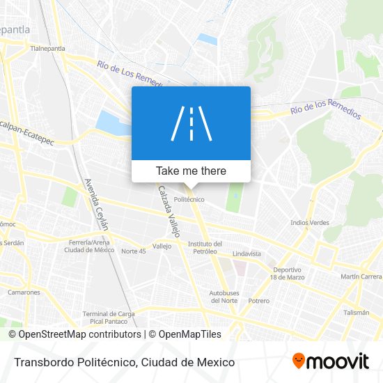 Mapa de Transbordo Politécnico
