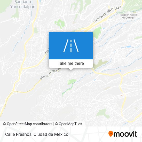Calle Fresnos map