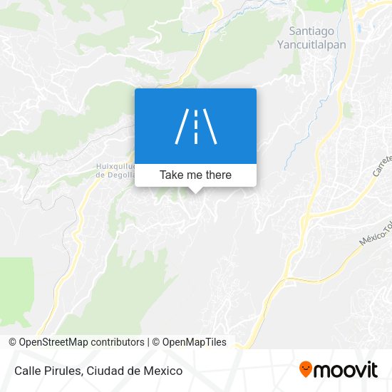 Calle Pirules map