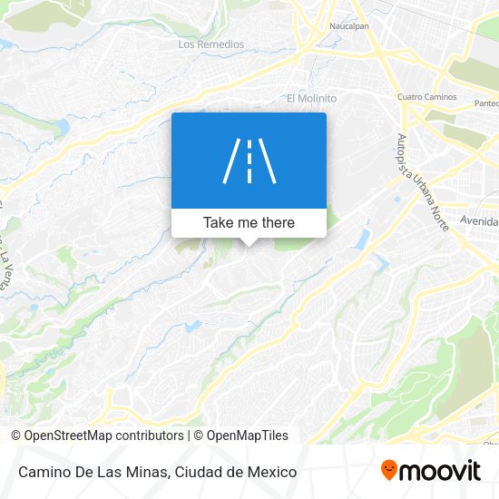 Mapa de Camino De Las Minas