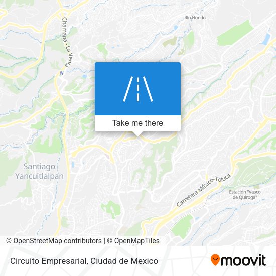 Circuito Empresarial map