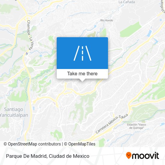 Parque De Madrid map