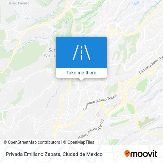 Privada Emiliano Zapata map