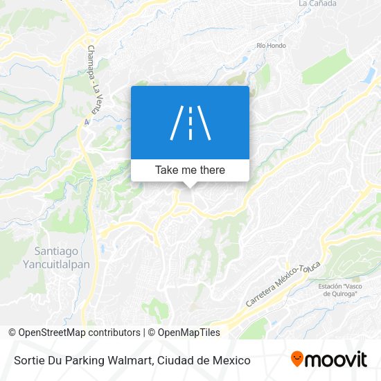 Sortie Du Parking Walmart map