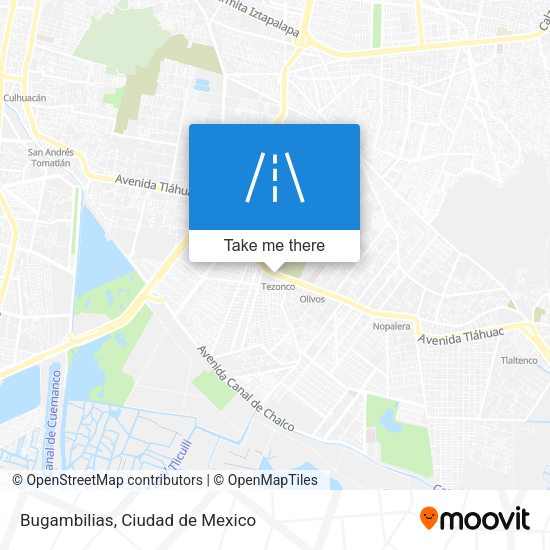 Mapa de Bugambilias