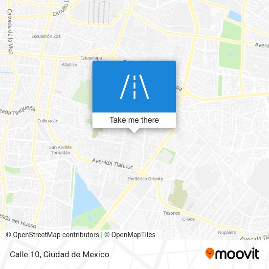 Mapa de Calle 10