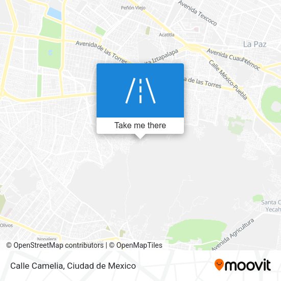 Calle Camelia map