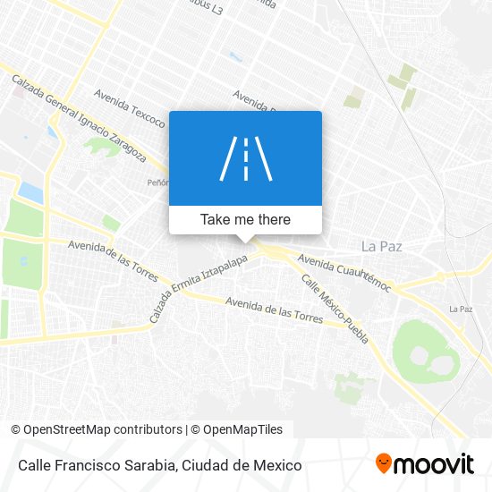 Calle Francisco Sarabia map