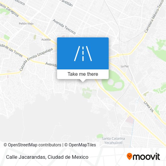 Mapa de Calle Jacarandas