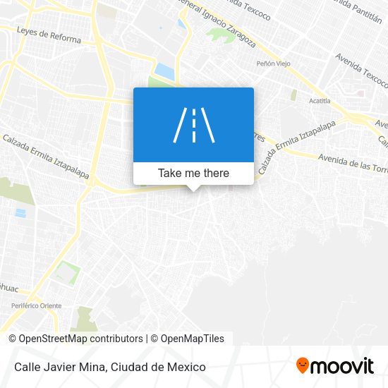Calle Javier Mina map