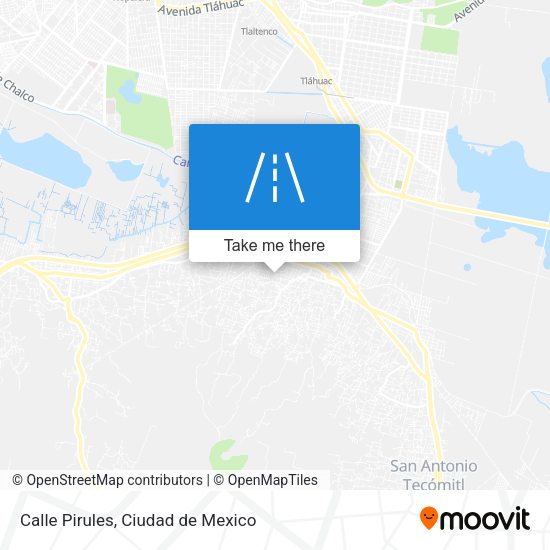 Calle Pirules map