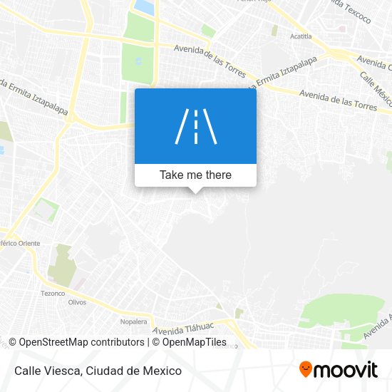 Mapa de Calle Viesca