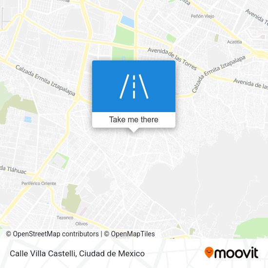 Calle Villa Castelli map