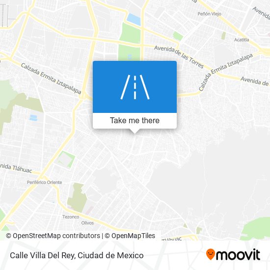 Mapa de Calle Villa Del Rey