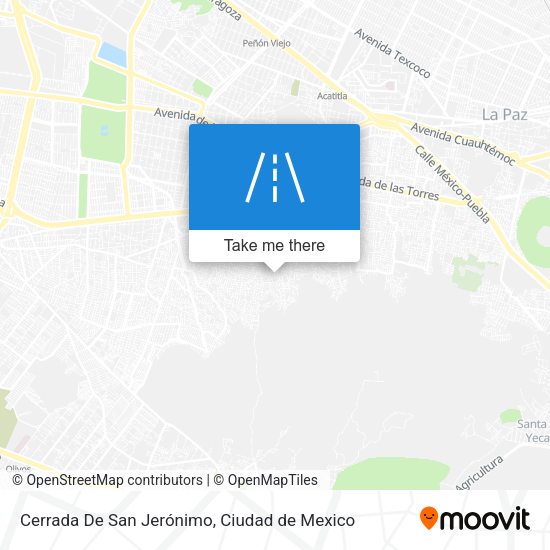 Mapa de Cerrada De San Jerónimo