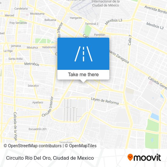 Mapa de Circuito Río Del Oro