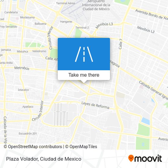 Mapa de Plaza Volador