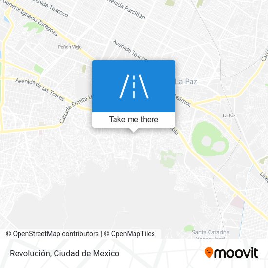 Revolución map