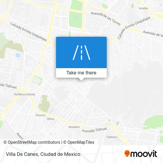 Mapa de Villa De Canes