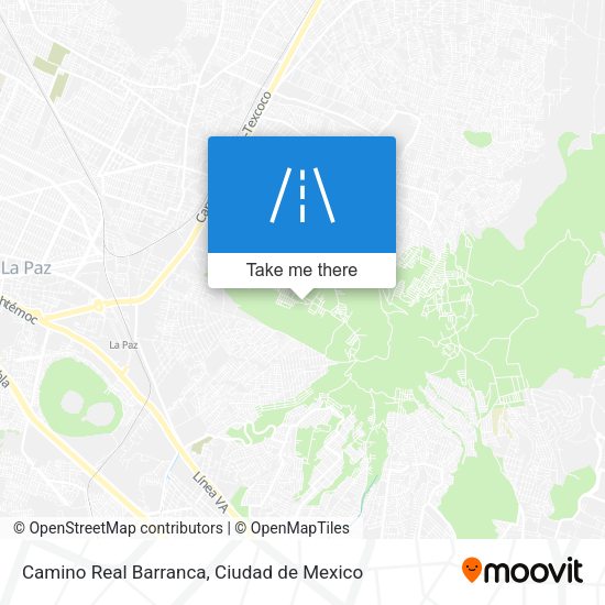 Camino Real Barranca map